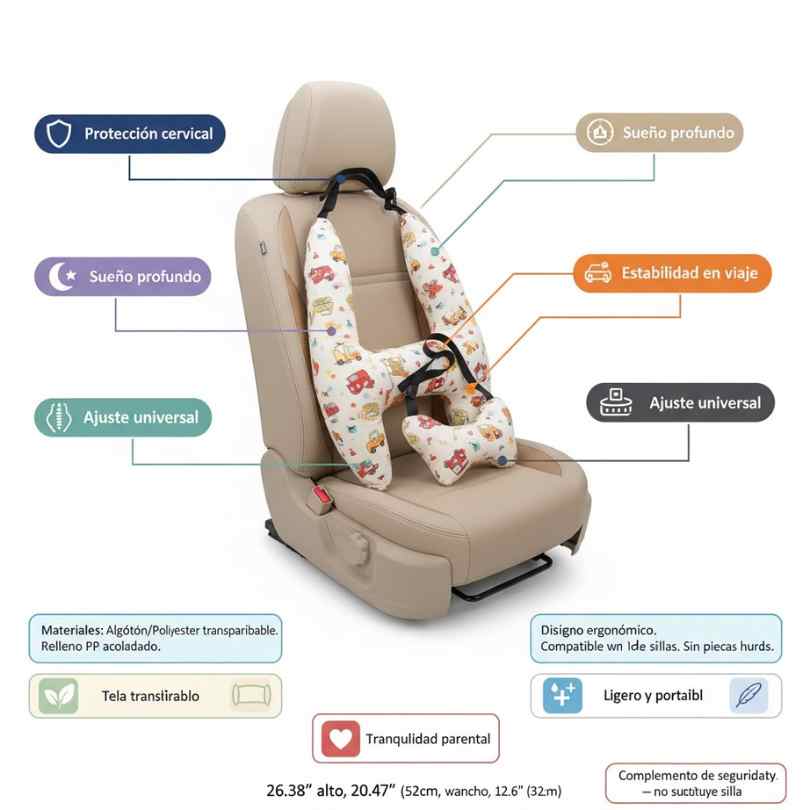 BABY SUPPORT® – PROTEGE EL CUELLO Y LA COLUMNA DE TU BEBÉ