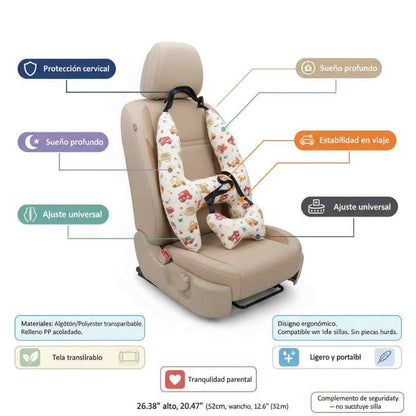 BABY SUPPORT® – PROTEGE EL CUELLO Y LA COLUMNA DE TU BEBÉ