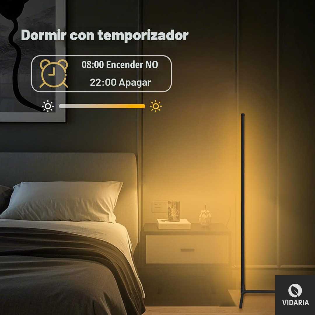 Aura Glow® Lámpara de Esquina RGB 6000 lumens ✨