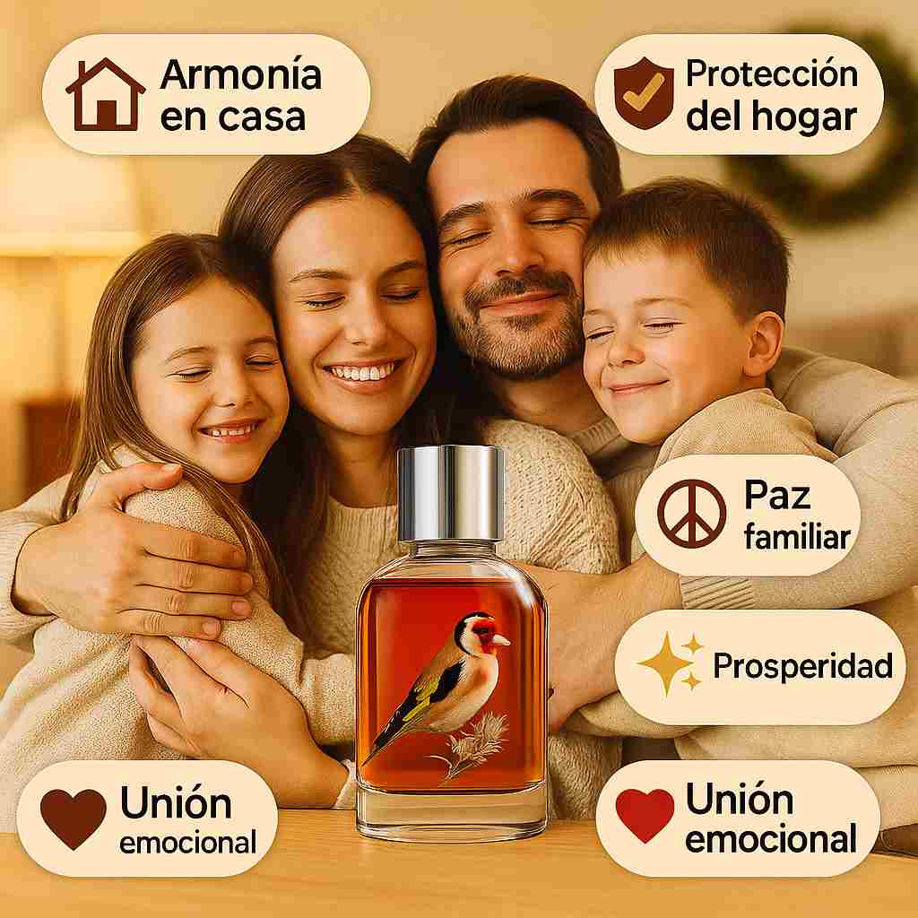 Perfume Original Pájaro Macuá - Armonía y Prosperidad para tu Hogar