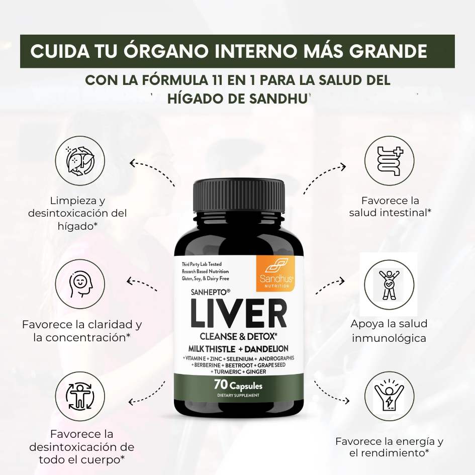 LIVER CLEANSE® - SUPLEMENTO VITAL PARA EL CUIDADO DEL HIGADO
