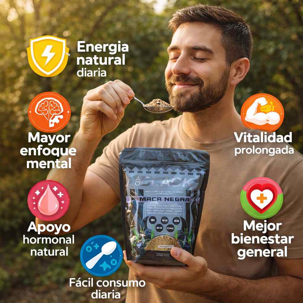 AO BLACK MACA® - DURA MAS DONDE SEA Y CUANDO SEA