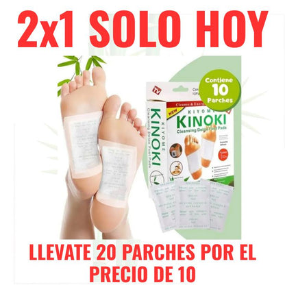 KINOKI® Parches: ¡Menos Estrés, Más Energía al Despertar!