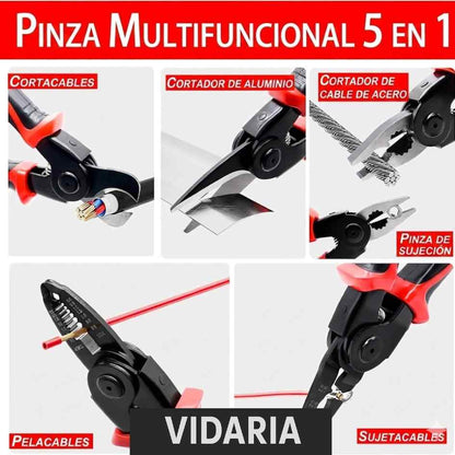 STAHLMANN® - Juego De Alicates 5 En 1 intercambiable