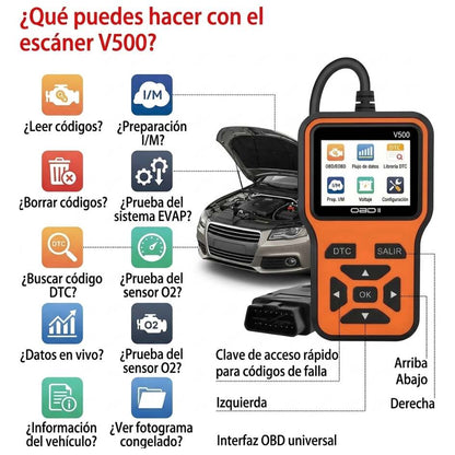 V-Scan Pro® - DEJA DE REGALARLE PLATA AL MECÁNICO ⚙️