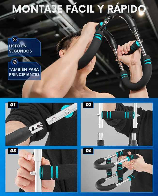 TitanFlex® - ADIÓS AL PECHO PLANO Y A LOS BRAZOS FLOJOS