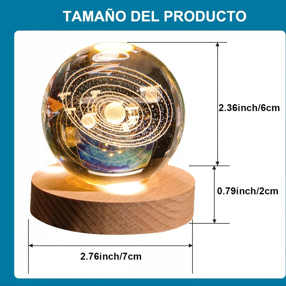 Lámpara Orbix Crystal®