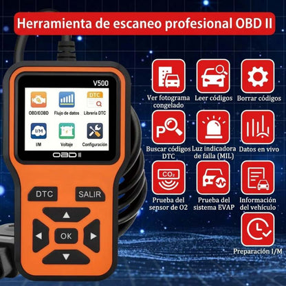 V-Scan Pro® - DEJA DE REGALARLE PLATA AL MECÁNICO ⚙️