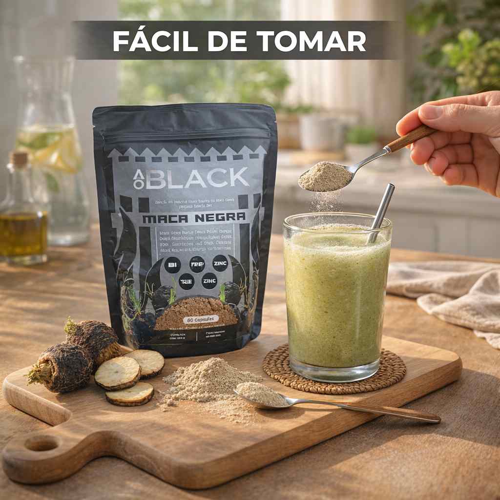 AO BLACK MACA® - DURA MAS DONDE SEA Y CUANDO SEA