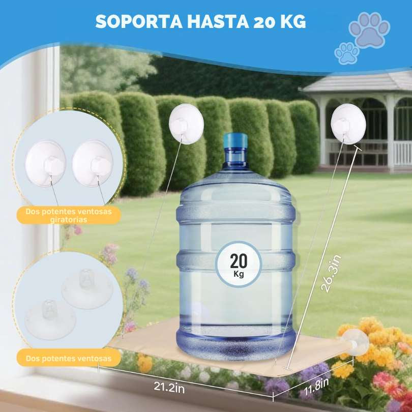 SkyBed®  - DALE A TU GATO SU PROPIO MIRADOR PRIVADO
