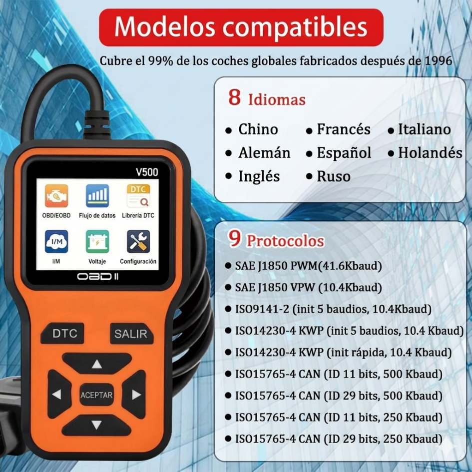 V-Scan Pro® - DEJA DE REGALARLE PLATA AL MECÁNICO ⚙️