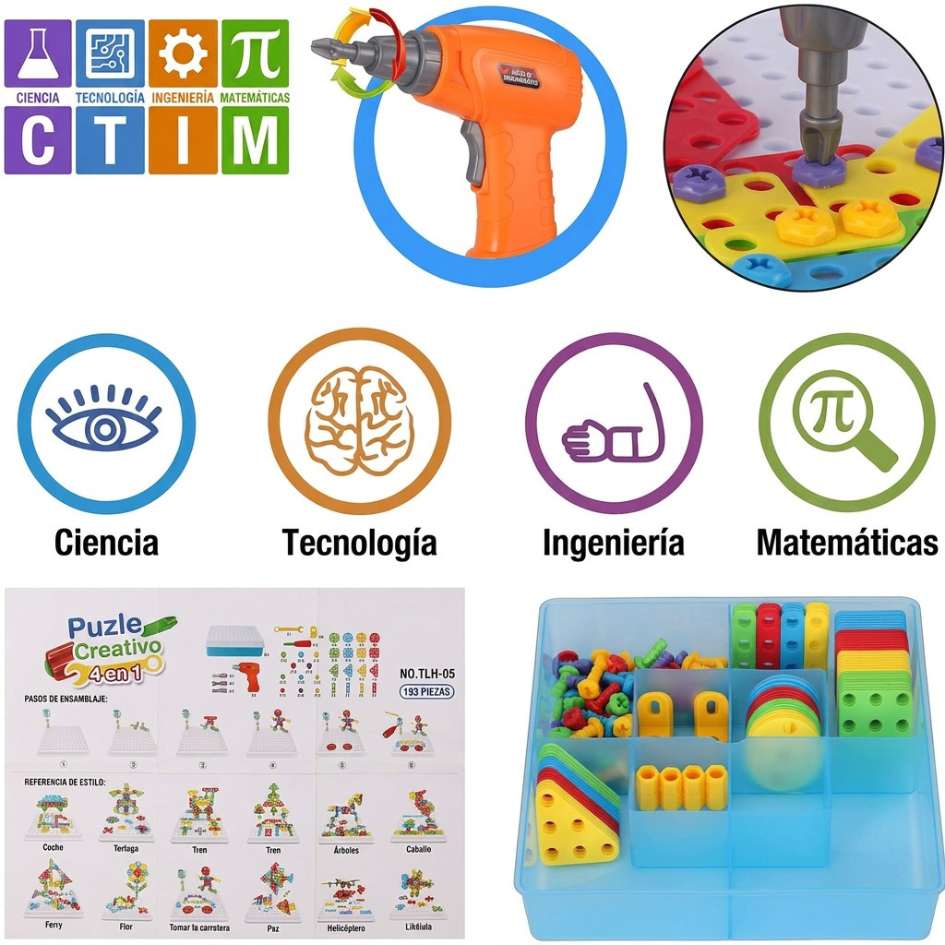 TALADRIX KIDS®: EL JUGUETE QUE CONVIERTE LA CREATIVIDAD EN DIVERSIÓN REAL