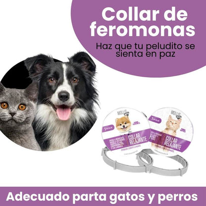 2X1 PawHappy™ Collar de feromonas para Gatos y Perros