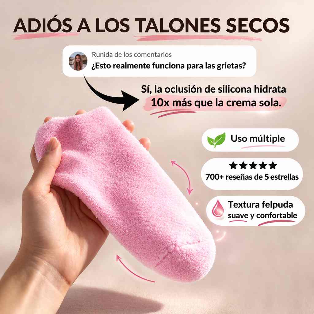 GLOWFEET® - 3X1 – TRATAMIENTO INTENSIVO PARA PIES RESECOS Y AGRIETADOS