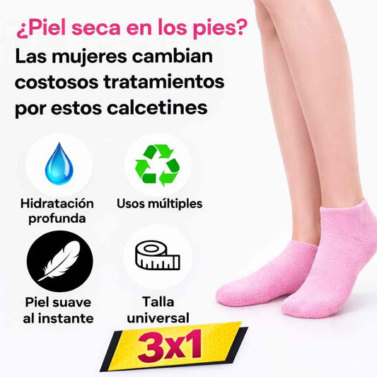 GLOWFEET® - 3X1 – TRATAMIENTO INTENSIVO PARA PIES RESECOS Y AGRIETADOS