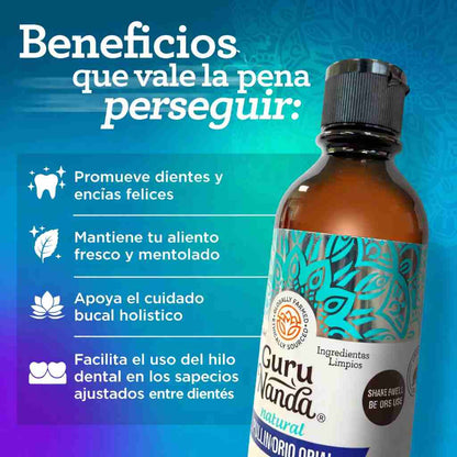GURUNANDA® - BLANQUEADOR DENTAL DETOX