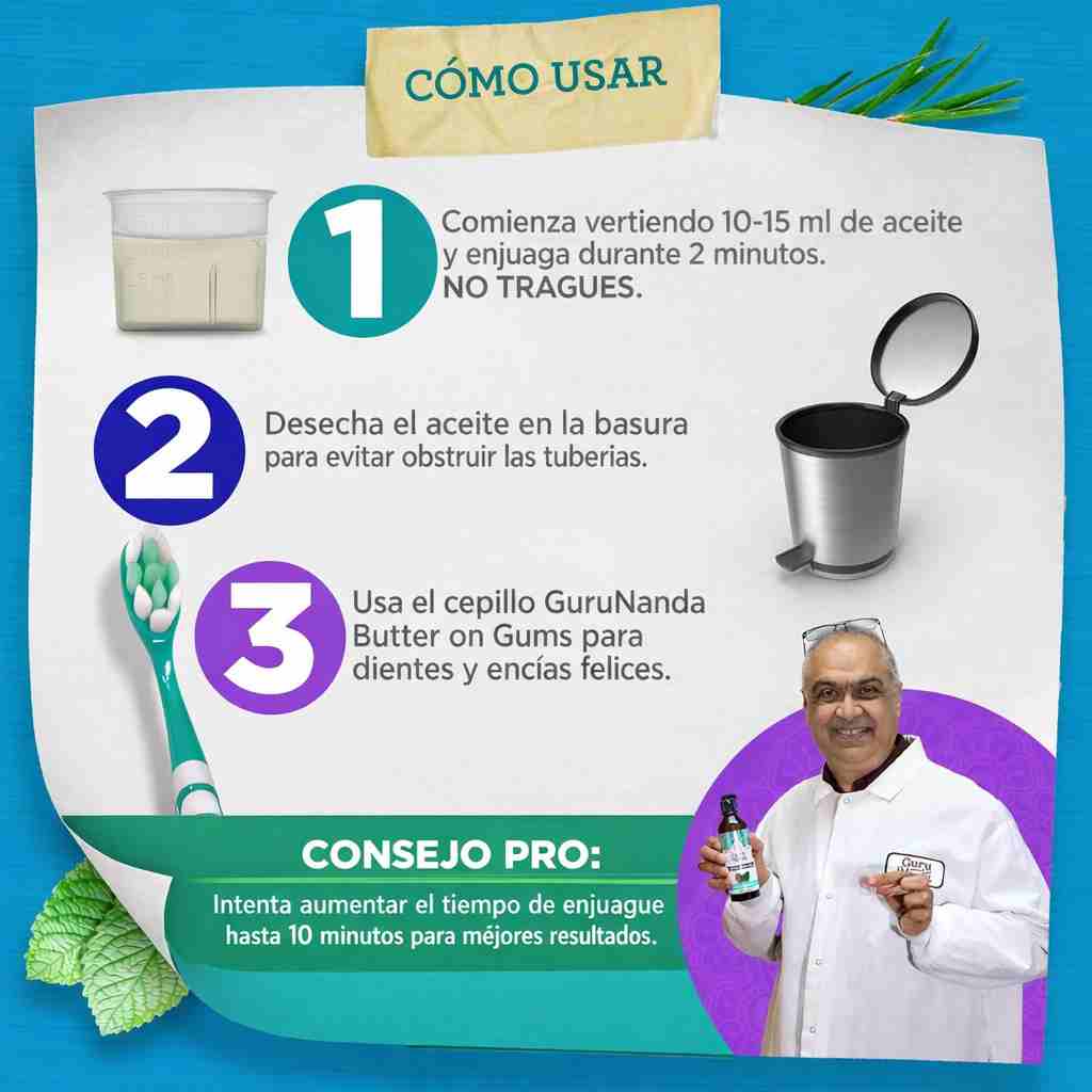 GURUNANDA® - BLANQUEADOR DENTAL DETOX