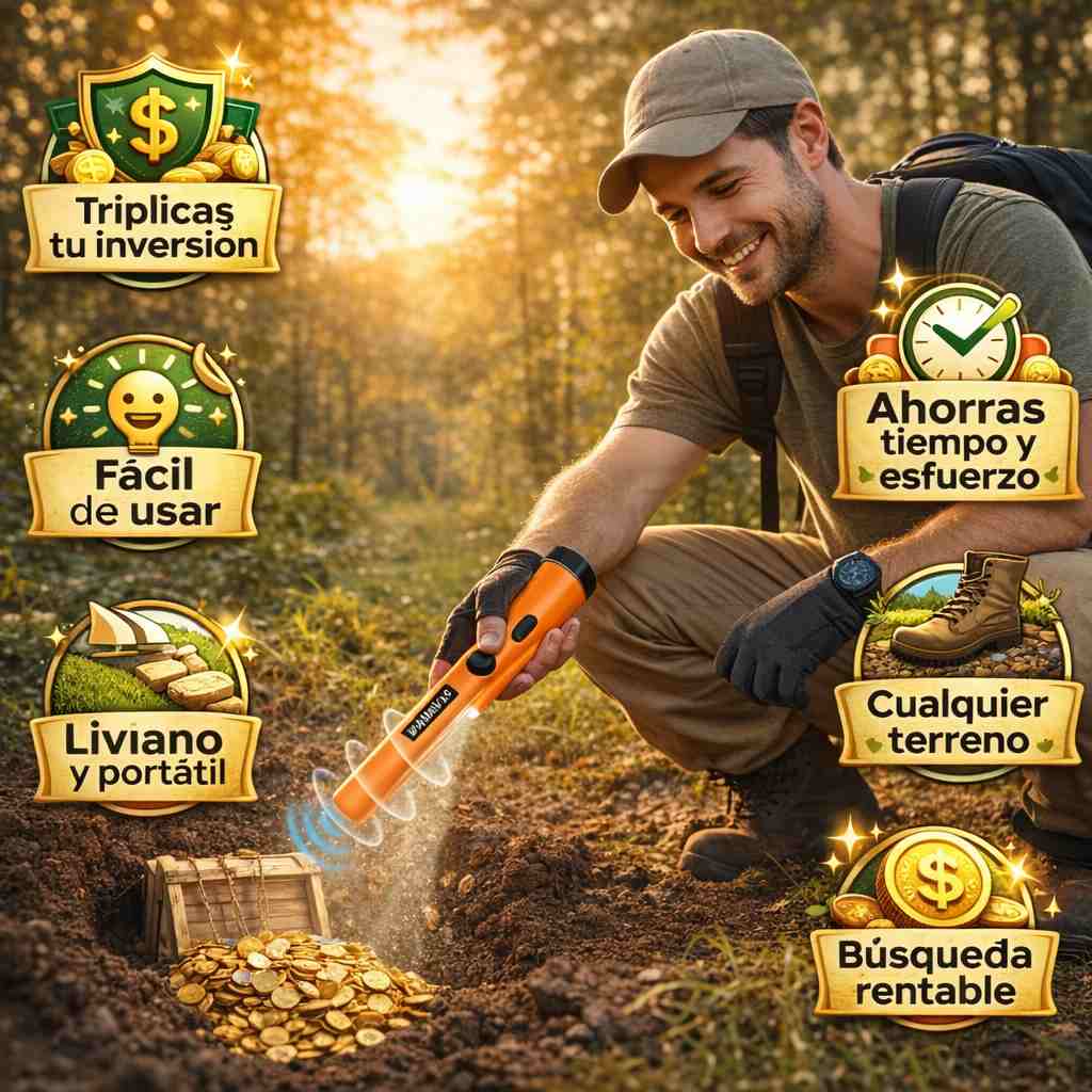 SEEKER® – EL DETECTOR DE TESOROS PORTÁTIL