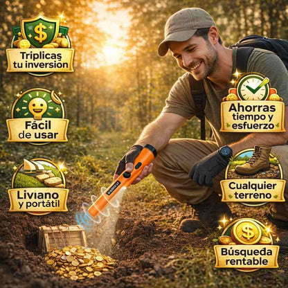 SEEKER® – EL DETECTOR DE TESOROS PORTÁTIL