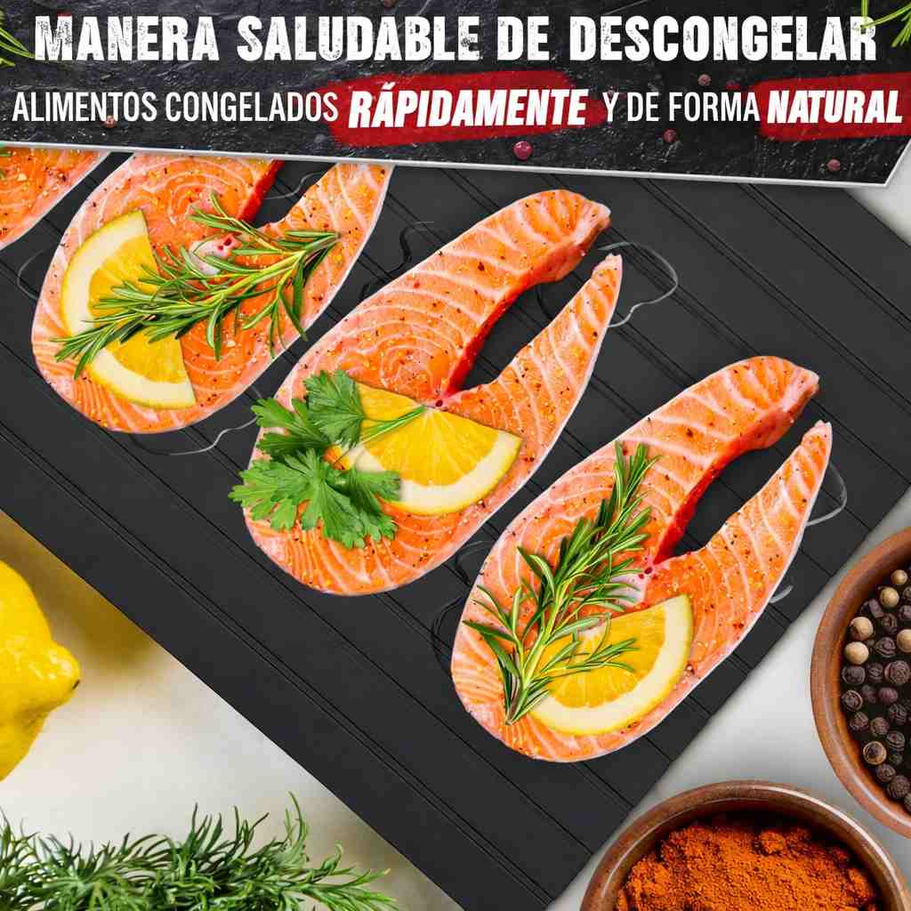 DEFROSTPRO™ DESCONGELA TU COMIDA HASTA 5X MÁS RÁPIDO