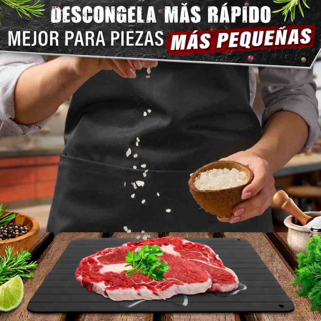DEFROSTPRO™ DESCONGELA TU COMIDA HASTA 5X MÁS RÁPIDO