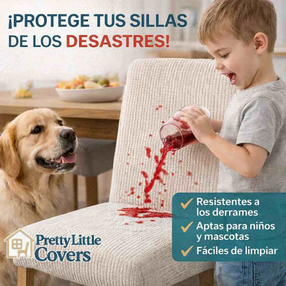 PrettyGuard™: ¡sillas limpias, protegidas y como nuevas! +2 FORROS GRATIS