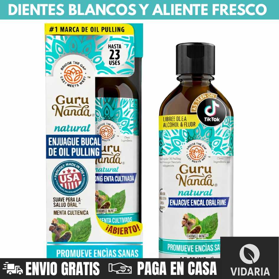 GURUNANDA® - BLANQUEADOR DENTAL DETOX
