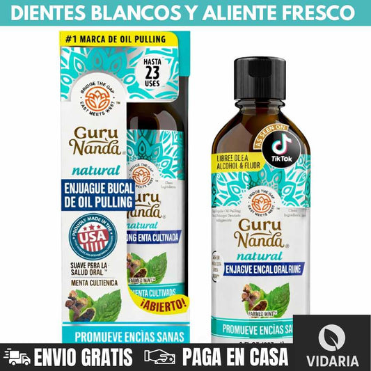 GURUNANDA® - BLANQUEADOR DENTAL DETOX