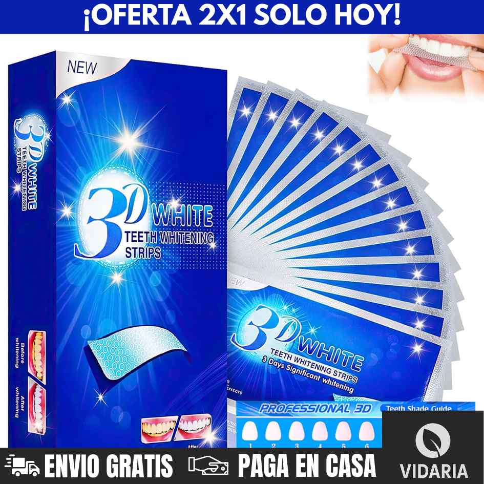 STRIPS WHITE® 2x1- SONRISA MÁS BLANCA DESDE