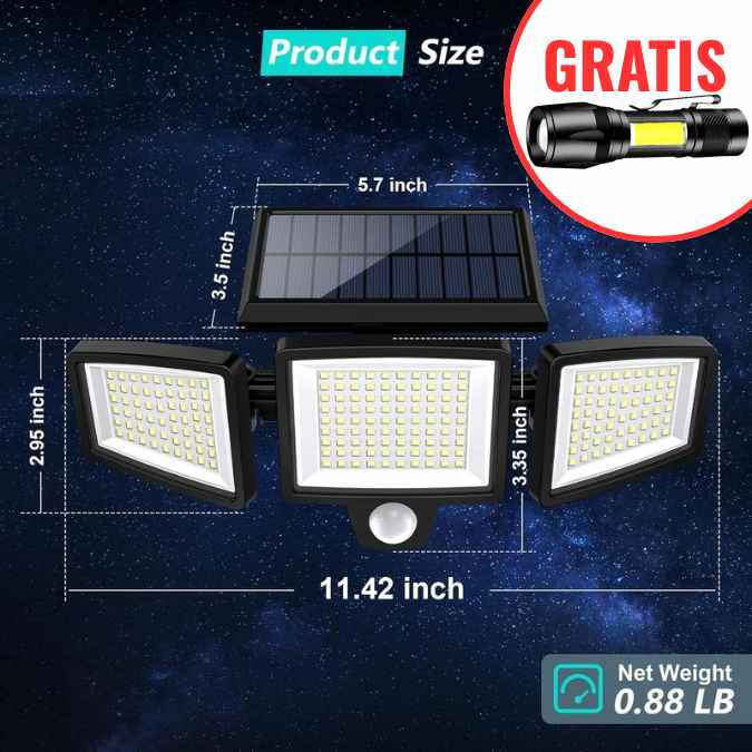 LumiGuard® 270° - Ilumina y protege tu hogar desde hoy