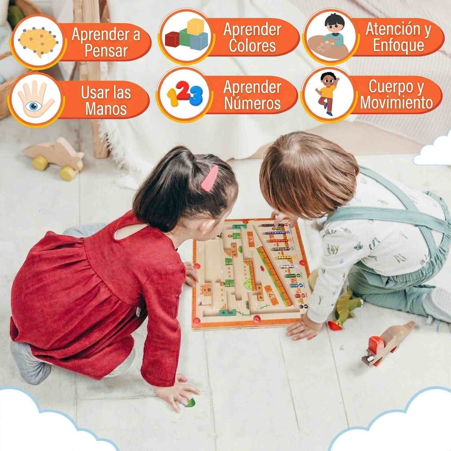 LABERINTO SUPER GENIOS® - EL IMPULSO INTELECTUAL QUE TU HIJO MERECE.