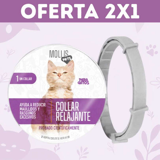 2X1 PawHappy™ Collar de feromonas para Gatos