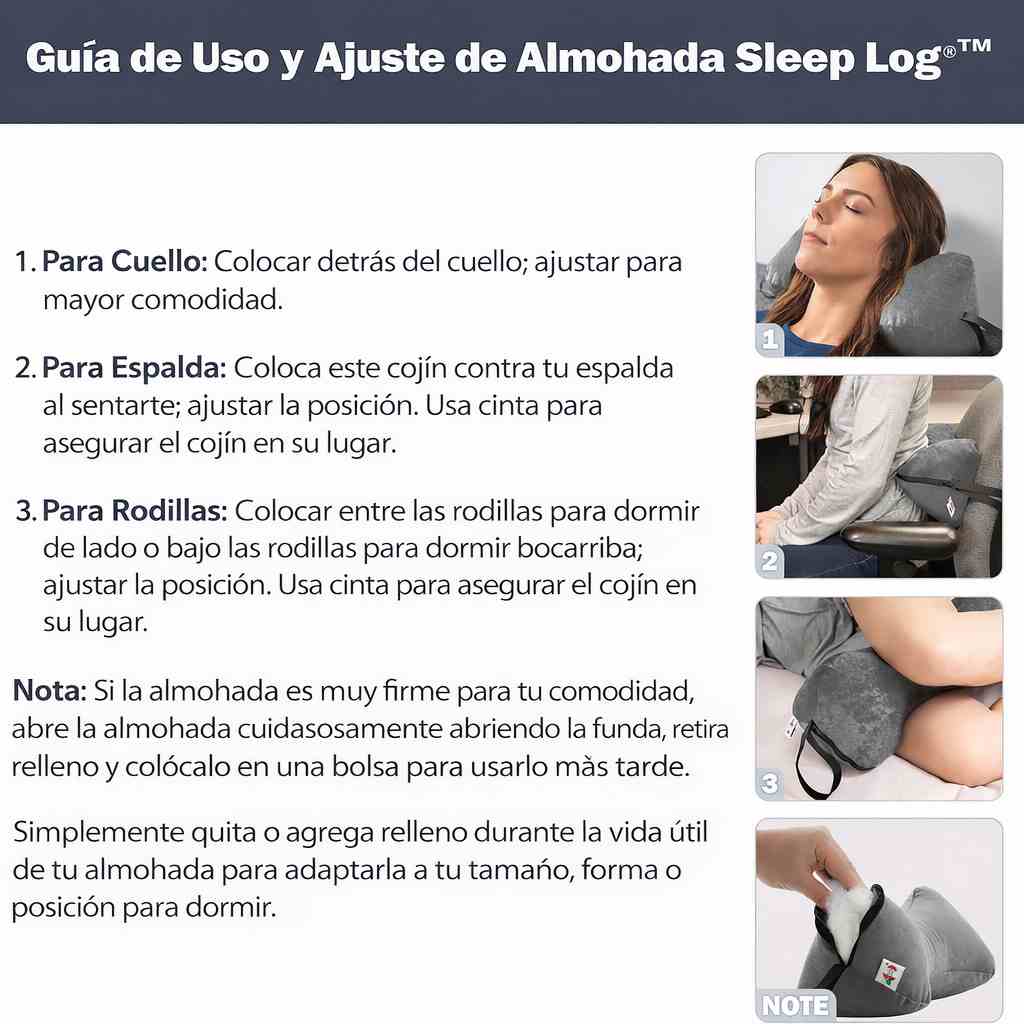 TRAVEL PILLOW® ELIMINA LA TENSIÓN LUMBAR+ x10 PARCHES TERAPÉUTICOS