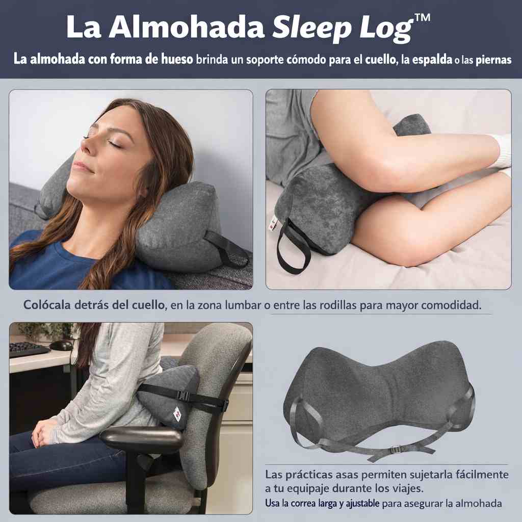 TRAVEL PILLOW® ELIMINA LA TENSIÓN LUMBAR+ x10 PARCHES TERAPÉUTICOS