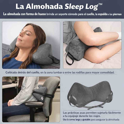 TRAVEL PILLOW® ELIMINA LA TENSIÓN LUMBAR+ x10 PARCHES TERAPÉUTICOS