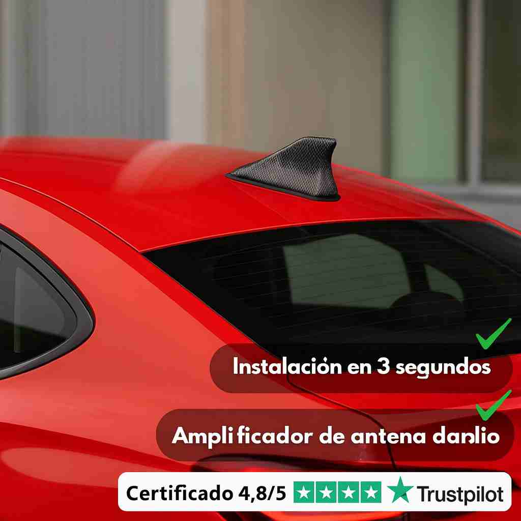 Amplificador de Antena para Carro Shark – La Mejor Recepción de Radio