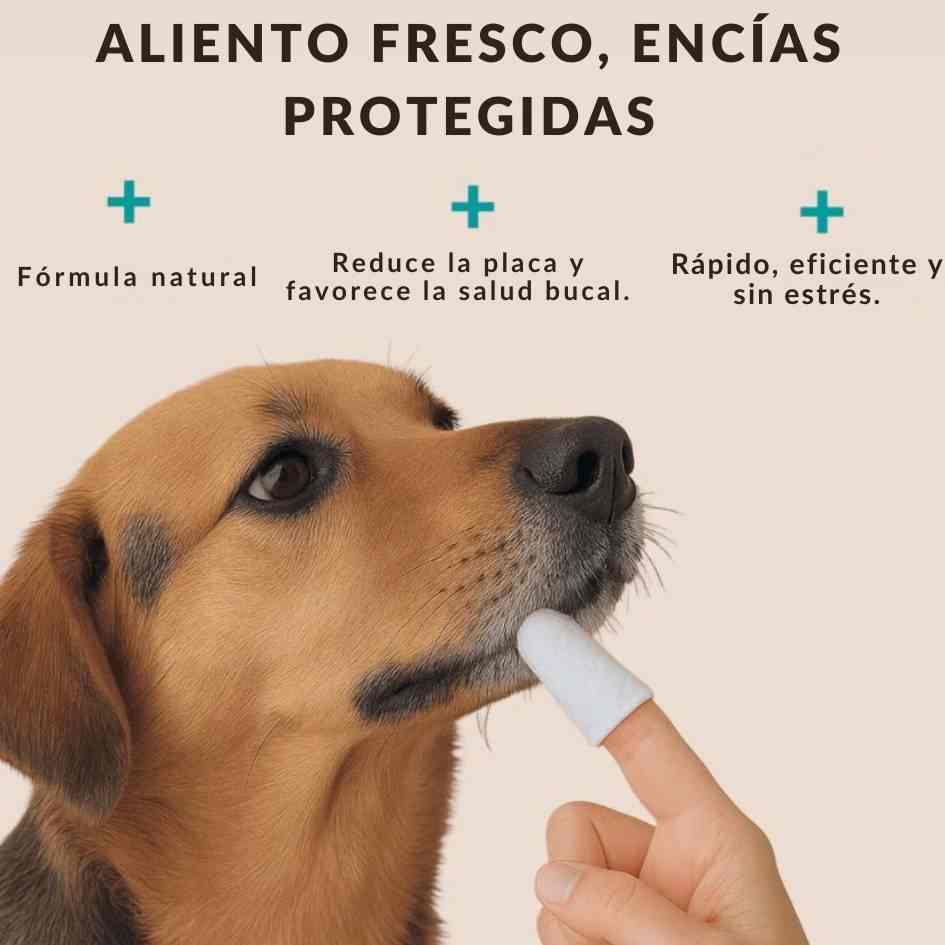 PetTeeth® - Toallitas de higiene dental para mascotas