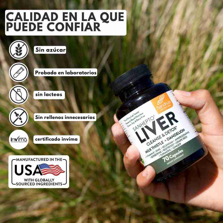 LIVER CLEANSE® - SUPLEMENTO VITAL PARA EL CUIDADO DEL HIGADO