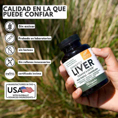 LIVER CLEANSE® - SUPLEMENTO VITAL PARA EL CUIDADO DEL HIGADO