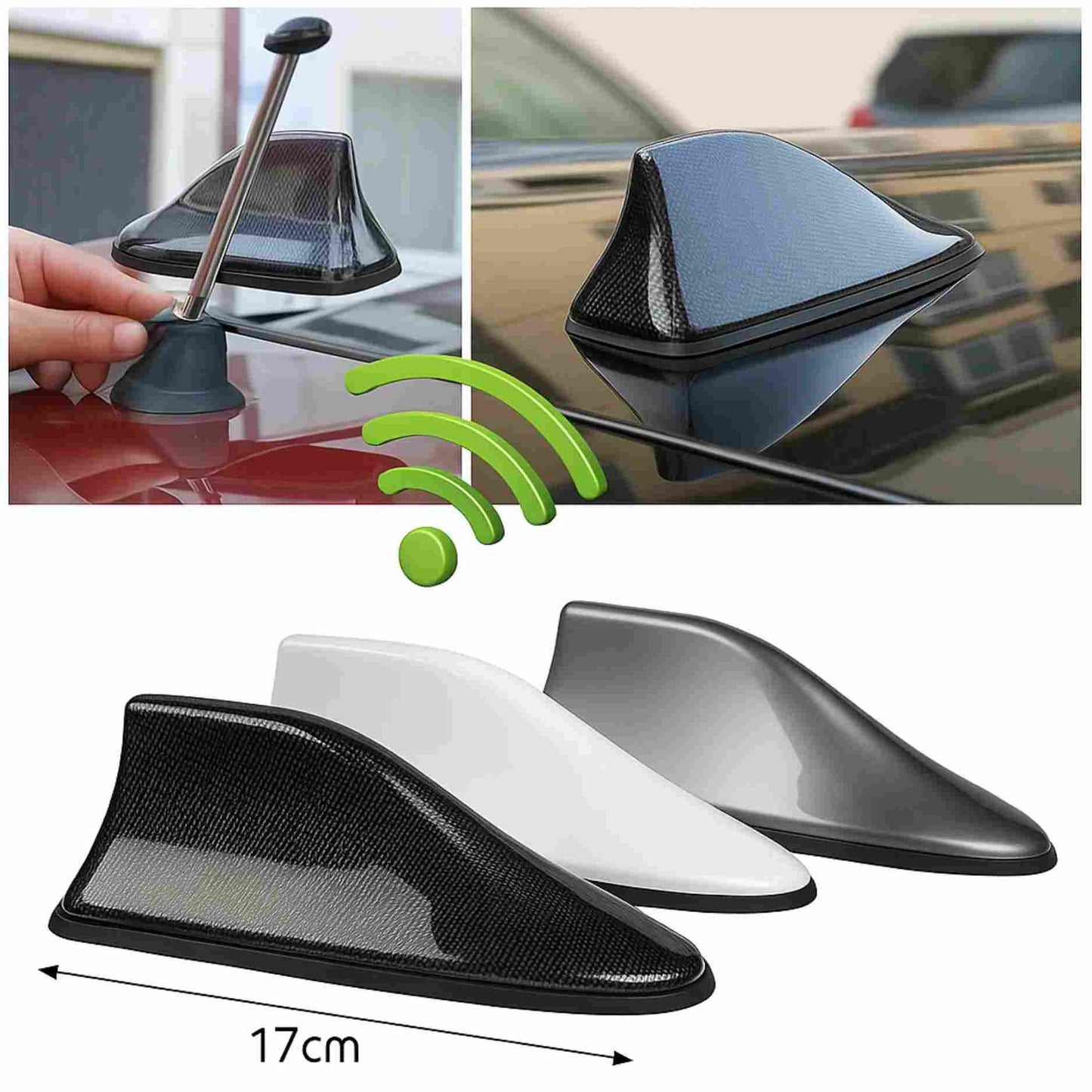 Amplificador de Antena para Carro Shark – La Mejor Recepción de Radio