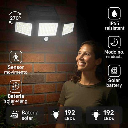 LumiGuard® 270° - Ilumina y protege tu hogar desde hoy