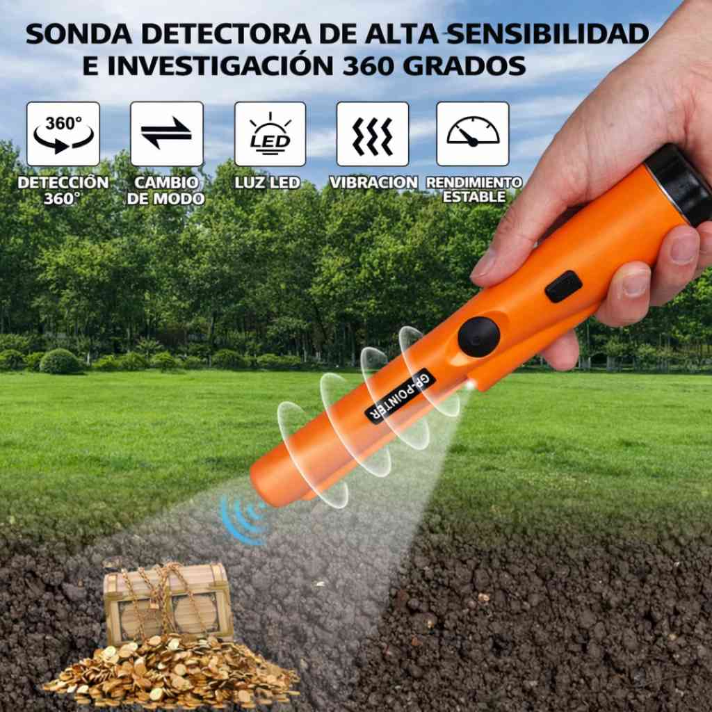 SEEKER® – EL DETECTOR DE TESOROS PORTÁTIL