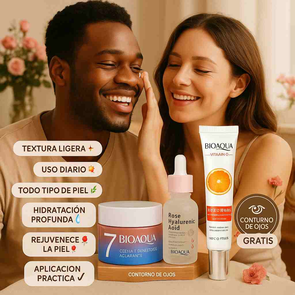 💘 Combo Amor & Amistad: Hidrata, ilumina y rejuvenece. OBSEQUIO🎁