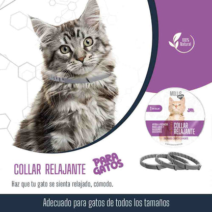 2X1 PawHappy™ Collar de feromonas para Gatos