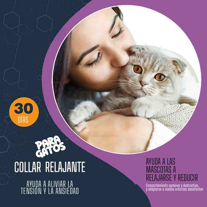 2X1 PawHappy™ Collar de feromonas para Gatos