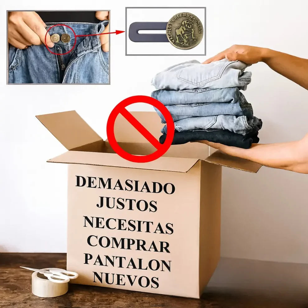 BOTONEX™ - AJUSTA TU ROPA AL INSTANTE SIN INCOMODIDAD 2x1