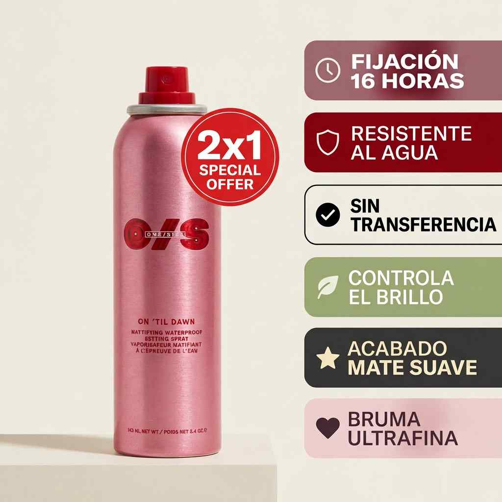 O/S ON ’TIL DAWN® MAQUILLAJE INTACTO TODO EL DÍA 2x1