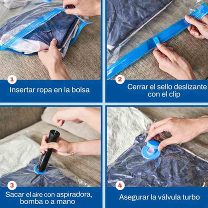 VACUUM SPACE® – AHORRA HASTA 80% DE ESPACIO