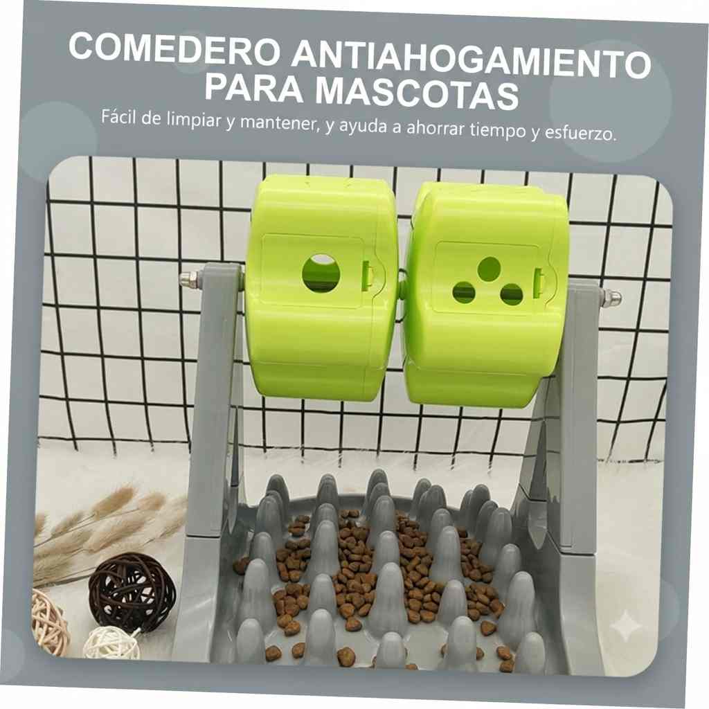RollFeed Pet™ - Comedero interactivo Para Mascotas De Rodillo