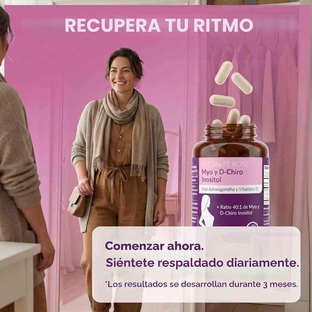 Balance Rosa® Myo-Inositol y D-Chiro Inositol en proporción 40:1 🌸